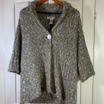 Susan Bristol  1X Boucle Cardigan Wool‎ Blend Alpaca Mohair Cozy Textured Knit Photo 0