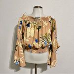 ASTR  The Label Revolve Floral Off the Shoulder Top Size Small Photo 1