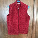 Woolrich  Deep Ruby Fleece Vest Photo 2