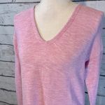 Vineyard Vines Sweater V Neck 100% Cotton Pink-Medium Photo 1
