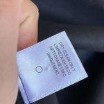 Lavender Brown  BLACK LEATHER DRESS small Photo 8