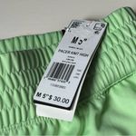 Adidas Women's Green Pacer Knit Athletic Shorts Sz M 5” NWT Photo 4