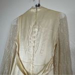 Gunne Sax Vintage Satin Wedding Dress Photo 8