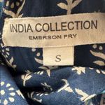 Emerson Fry Basalie Midi Dress in Patchwork Blues S Blue Photo 3