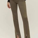 Reformation Toby Zip Front Ultra High Rise Bootcut Pants Photo 0