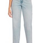 Old Navy Petite Curvy High-Waisted OG Loose Jeans  Light Wash NWT 0P Photo 0