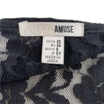 Amuse Society  Great Lengths Black Lace Maxi Dress Photo 7