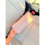 SAMARA Pink Peony Vegan Leather Medium Shoulder Crossbody Bag Pink Photo 4