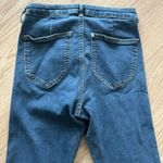 H&M NWOT  Dark Wash Bootcut Ankle Skinny Jeans 27” High Rise Cotton Blend Photo 8