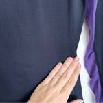 KASTEL Denmark • Charlotte 1/4 zip sun shirt black purple mesh horseback riding Photo 8