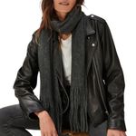 Lucky Brand NWT Solid Brushed Scarf - Gray - One Size Photo 2