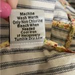 CAbi Women Jacket 4 Blue White Striped Cotton Peplum Preppy Boho Chic Y2K Retro Photo 10