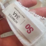 SO  White Lace Women's Bra Size 34A Padded Super Soft Photo 3