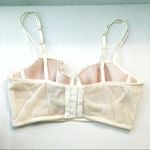 Wacoal B.Tempt'd Bra Women’s Ciao Bella Lace Balconette Longline Bra in Cream Sz L EUC Photo 4
