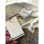 Reformation New Zazie Cotton Strapless Sweater Photo 6