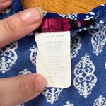 Swim Open Tunic Cover Up Kimono Myth Boho Chic Blue Paisley Long, Size M Size M Photo 6