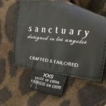 Sanctuary  Crafted & Tailored Brown Leopard Moto‎ Style Jacket NWOT Size XXS Photo 7