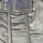 Susan Bristol  Women's‎ Size M Silver Quilted Snap Closure Blazer Jacket Metallic Photo 10