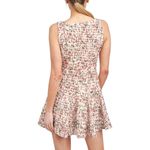 En Saison Everleigh Tweed Metallic Mini Dress in Ecru Multi Size Small NWT Red Photo 2