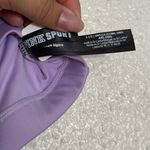 PINK - Victoria's Secret Victoria’s Secret pink One-Shoulder Lavender Bralette sports bra size Large NWT Photo 3