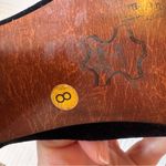 Vintage Black Velvet Mid Calf Sock Boots Women’s 8 Fall Classic Heels Photo 2