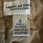 American Eagle  Vintage Lace Up Back Corduroy Tiered A Line Side Zip Skirt Size 8 Photo 6