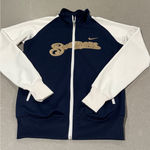 Nike  Milwaukee Brewers Track Jacket Navy White Gold Logo Women's Size M Photo 0
