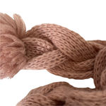 Sperry  Top-Sider Womens Scarf‎ 90" Length Knit Ball On Ends Pink OSFM Photo 4