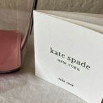 Kate Spade : Pink & Clear Sabine Medium Cosmetic Pouch- travel Photo 4