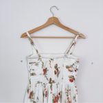 Abercrombie & Fitch NEW  Emerson Poplin Midi Dress in Strawberry Print Photo 7