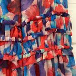 PatBO Violet V Neck Flutter Sleeve Maxi Dress in Size 0 NWT Cherry Maxi Ties New Red Photo 15