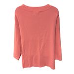 Dress Barn  Woman‎ Pink Floral Embellished Knit 3/4 Sleeve Top Size 22/24 Photo 2