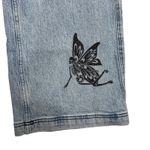 Hot Topic Sweet Society Skeleton Fairy Jeans Baggy Wide Leg Whimsy Goth Size 1 Photo 4