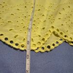 BeachLunchLounge  Neon Yellow Boxy Button Down Shirt Photo 4