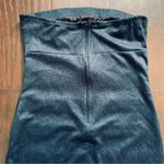 Forever 21  Blue Jean Denim-Like Bodycon Strapless Mini Dress Photo 5