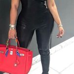 Weird Puss Summer Trend 2piece Set Women Black Size M Photo 2