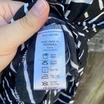 Motel Rocks Motel Black & White Striped Wrap Romper | S Photo 5