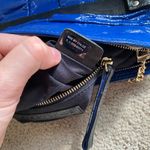 See By Chloe Authentic  daytripper patent leather crossbody navy black gold boho Photo 10