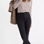 Madewell Cali Demi-Boot Jeans in Bellspring Wash with Button-Front Photo 0