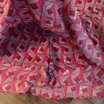 Camila Casuals Skort Skirt Shorts Size 2 S Small Burgundy Print Photo 2