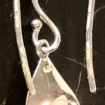 MICHAEL DAWKINS Starry Night Blue Topaz Cultured Pearl Sterling Silver Earrings Photo 12