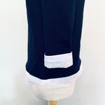 Loft Navy Blue Pullover Sweater With Faux White Shirt Photo 3