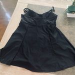 Danify Cover Up Bathing Suit Retro Skirted Swimdress Black Size 16 Photo 7