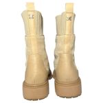 Sam Edelman Sam Edleman Boots Womens 8 Leone Leather Chunky Mid Calf Combat Shoes Tan Photo 7
