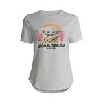Star Wars The Mandalorian Baby Yoda Grogu Graphic T-Shirt size Small Photo 7