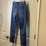American Eagle Women Medium Wash Distressed High Rise Legging Denim Jeans Sz 6 # Photo 5