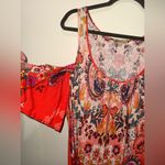 Democracy 🎄 Boho show shoulder  Rayon Top Photo 1