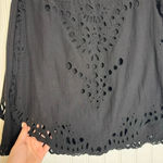 IRO  Carina Black Eyelet Lace Mini Skirt Women’s Medium (30” Waist) P47 Photo 5