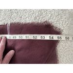 Madewell  Modal Cashmere Rectangle Scarf Wrap Womens Burgundy 56 X 76 Photo 3