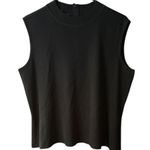 Ming Wang EUC  Sleeveless Knit Sweater Top Black Size Large Photo 0